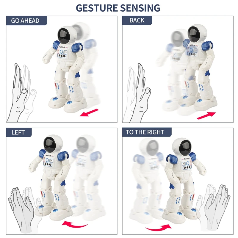 Afstandsbediening Robot Slimme Programmeerbare Robot Met Infrarood Controller Speelgoed Dansen, Zingende Inductie Robot Kit