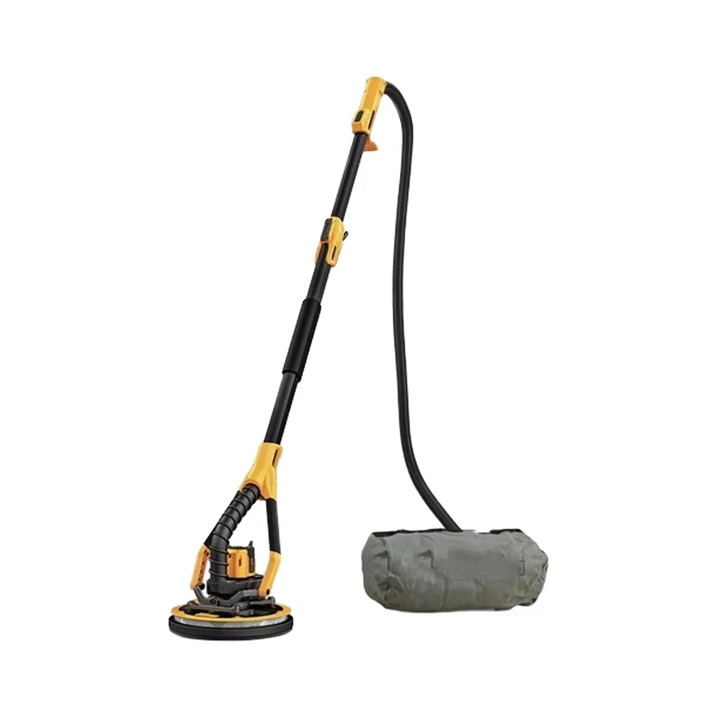 Brushless Electric Double Lamp Belt Wall Polishing hine Long Rod Sandpaper Grinder with Putty 220V Grinding Sander hine