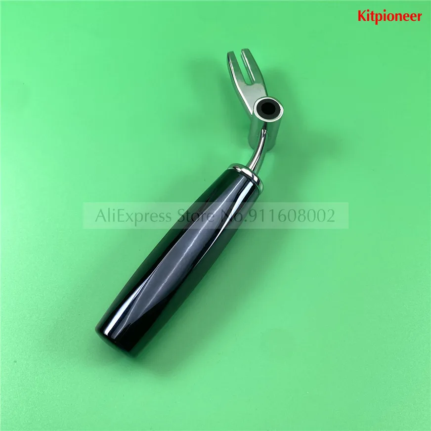 A Metal Handle Crank Spare Part Deep Blue Hand Lever Of Commercial Ice Cream Makers MQL Soft Serve Machines New Fitting