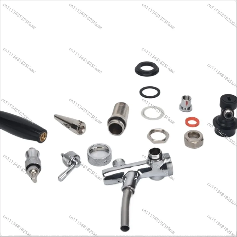 For Pepsi Barrel Chrome Plated Adjustable Head with KEG Quick Coupling Craft Head