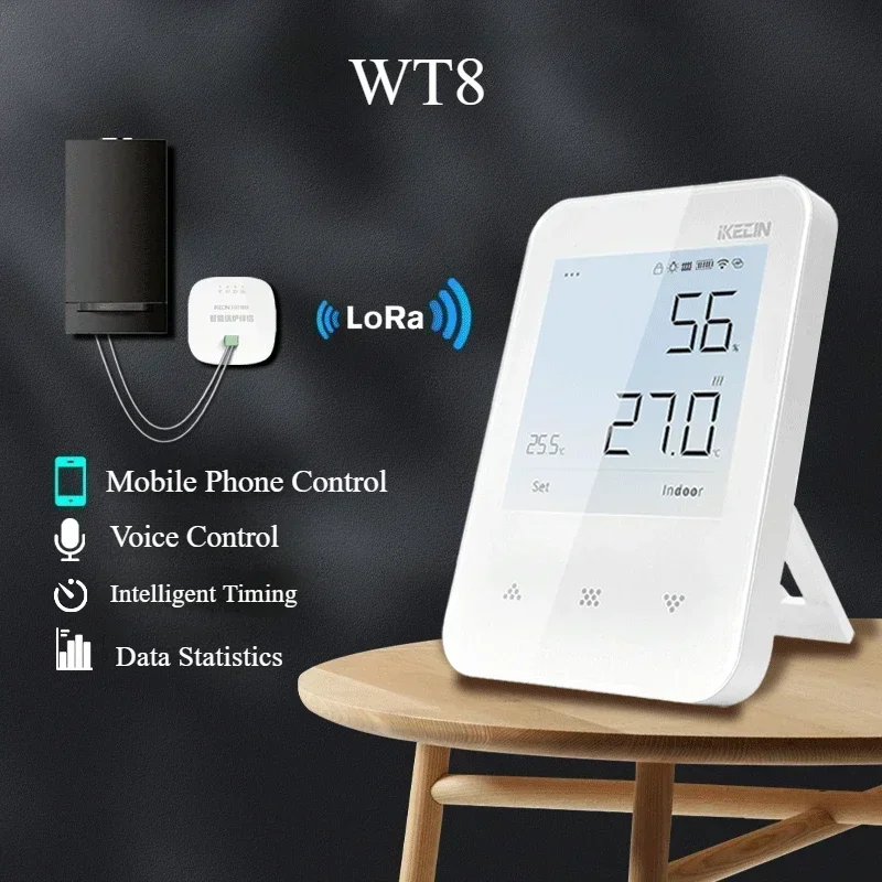 WiFi Smart Thermostat Temperature Controller Heating Water Gas Boiler Wall Mounted Matter Temperature Controller Thermostat