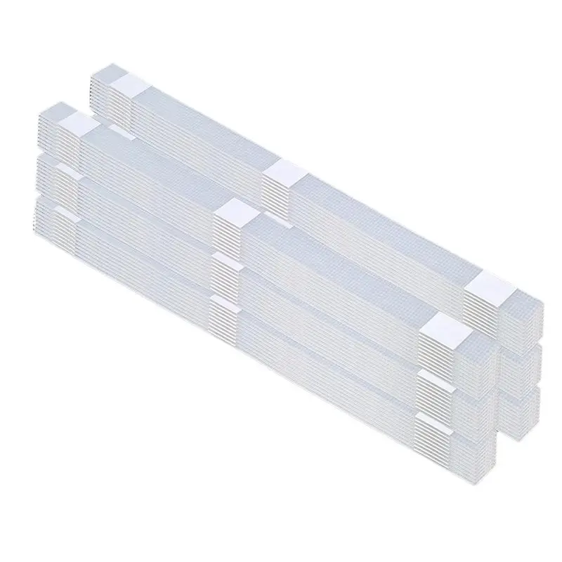 AEE4-60 Pcs Glue Strips With Mesh Backing, 3/5 Inch Thermal Glue Strips For Book-Binding Repair For 101-130 Sheet Capacity
