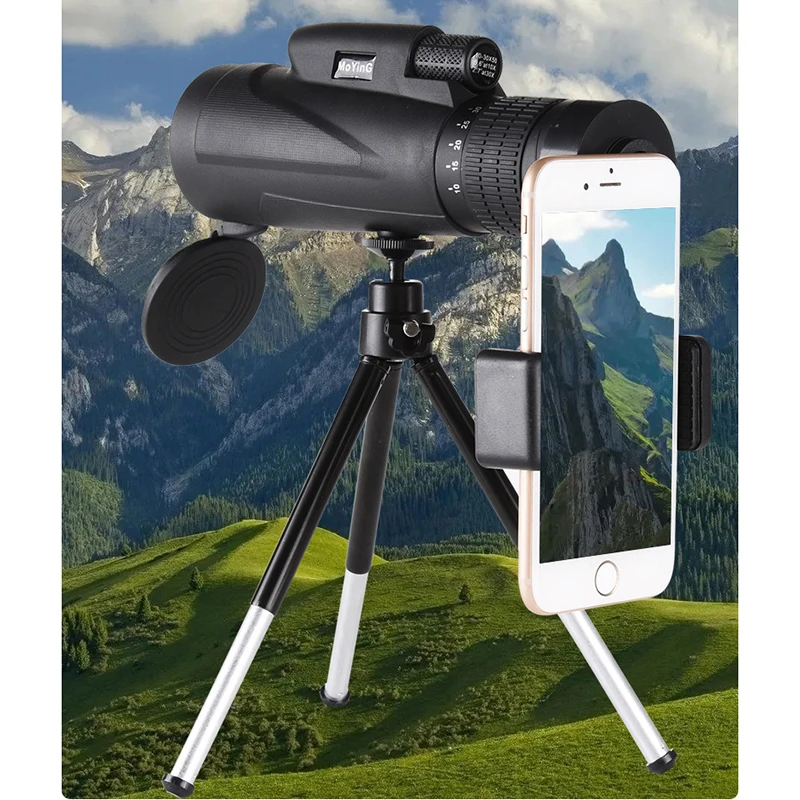 Imagem -06 - Zoom hd Poderoso Telescópio Bak4 Totalmente Revestido Portátil Monocular para Caça Esportes Acampamento ao ar Livre Viagem Observação de Pássaros 1030x50