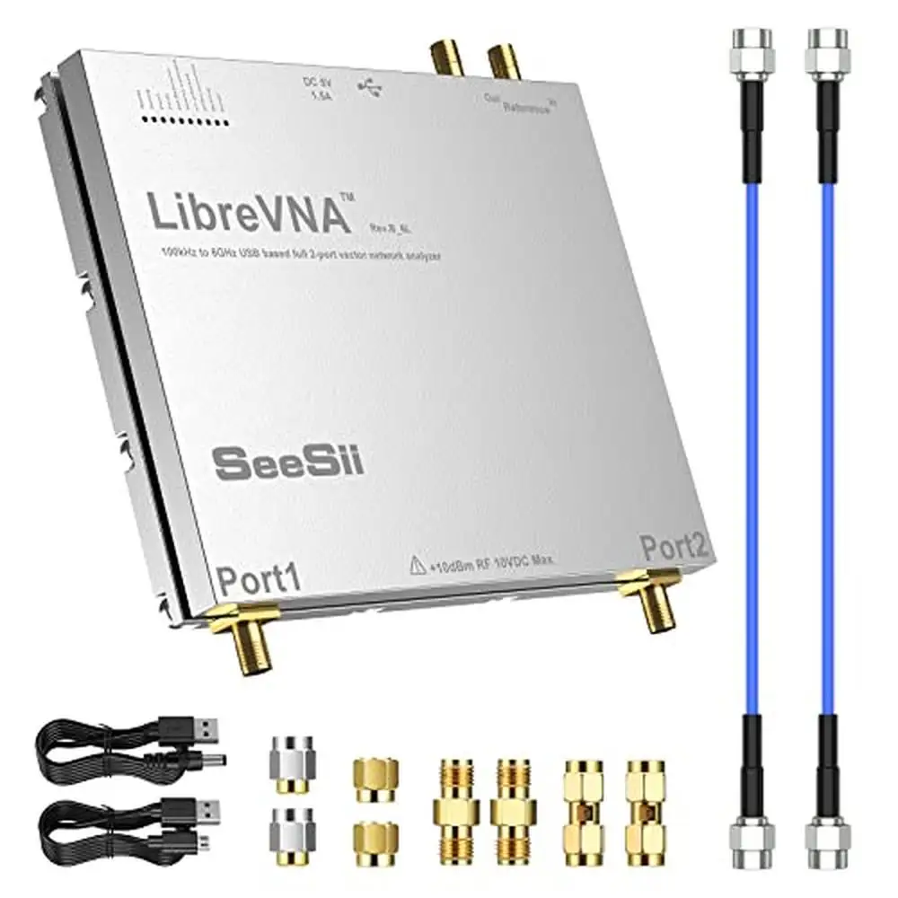 USB 2-Port Vector Network Analyzer NanoVNA up to 6GHz S-Parameters Measurement Compatible with Lab-grade VNAs Professional