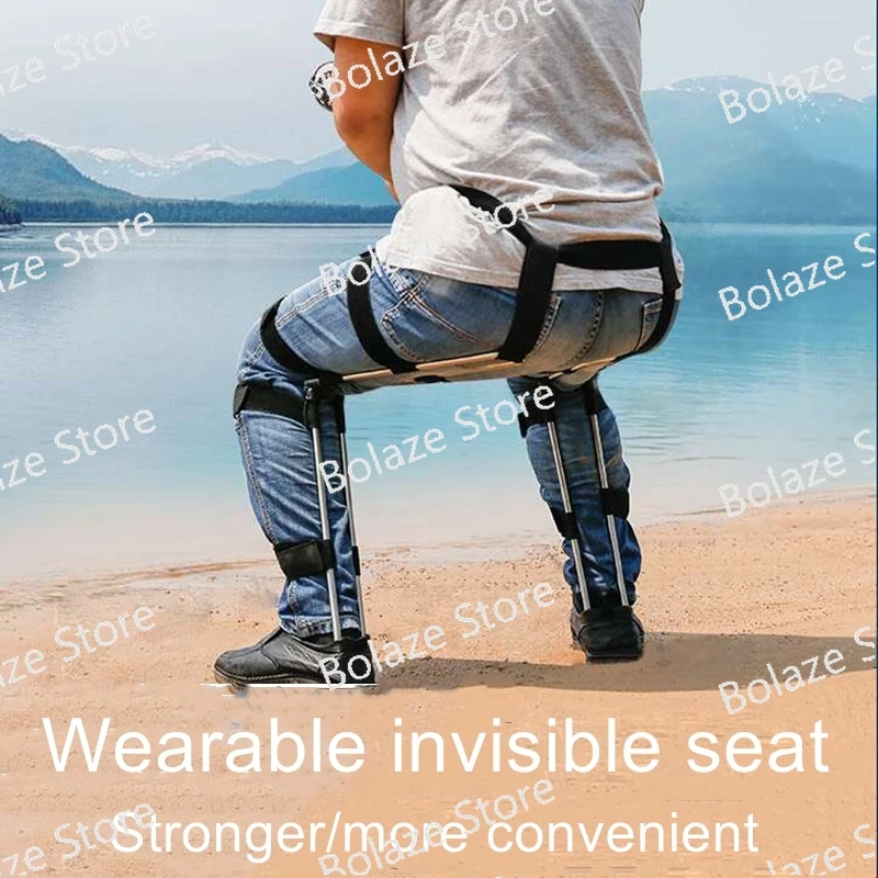 Chairless Chair Wearable Invisible Seat Artifact Exoskeleton Chairless  Human Wearable Chair Magic