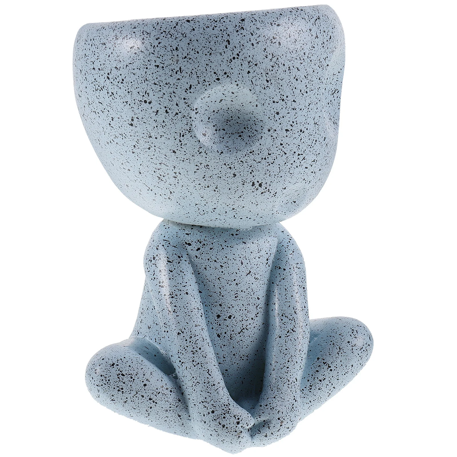 

Resin Cartoon Flowerpot Easy Maintain Cute Planter Pot for Indoor Outdoor Flower Pot Set Garden Decor