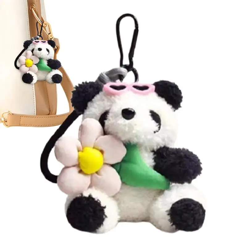 Breloczek do kluczy Panda Plush Panda Breloczek do kluczy Cute Panda Breloczek do kluczy Plush Panda Breloczek do torebki dla przyjaciół Rodzinna torba lub breloczek do kluczy