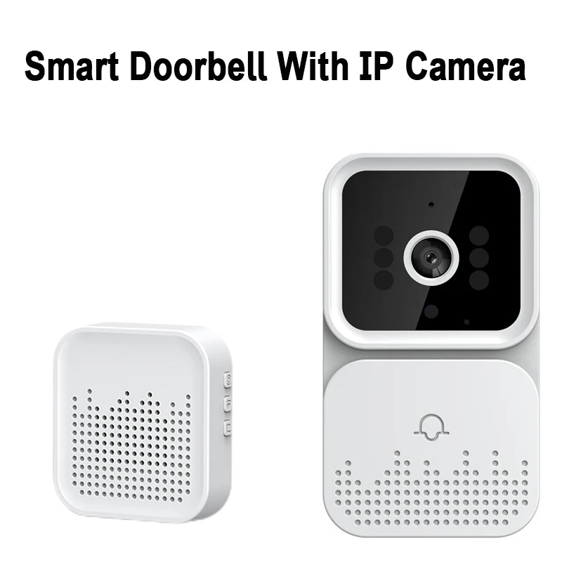 M6 Electronic Wireless WiFi Doorbell Smart Video Doorbell Digital Visual Intercom Smart Door Bell Home Security Camera