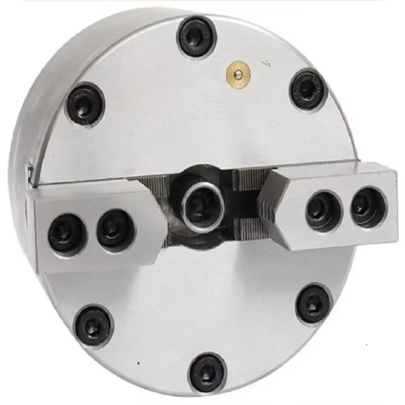 BK130SQ Three Jaw Pneumatic Chuck Through-hole Automated Lathe Fxture Chuck for CNC Lathe Machine 5