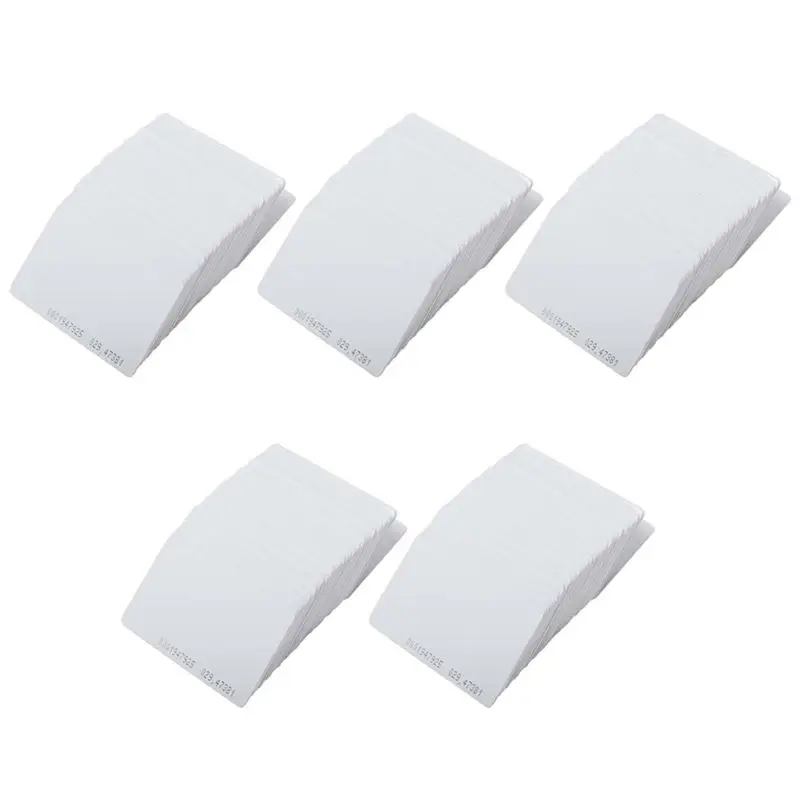 *A91P 250 Pieces Intelligent Proximity TK4100 125KHz RFID Proximity Card Entry Empty ID Access