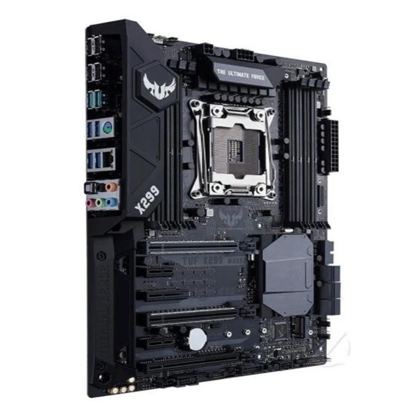 Overclocking Desktop Mainboard, Motherboards TUF X299 Mark 2, LGA 2066, DDR4 ATX para Intel X299, SATA III, USB 3.0