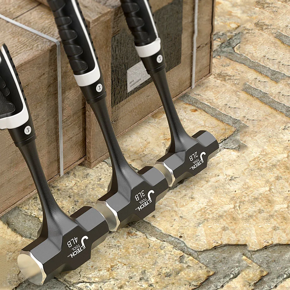 O50 High Carbon Steel Hammer Head Professional Electrician Carpentry Work Tools Heavy Hand Hammer Octagonal Hammer