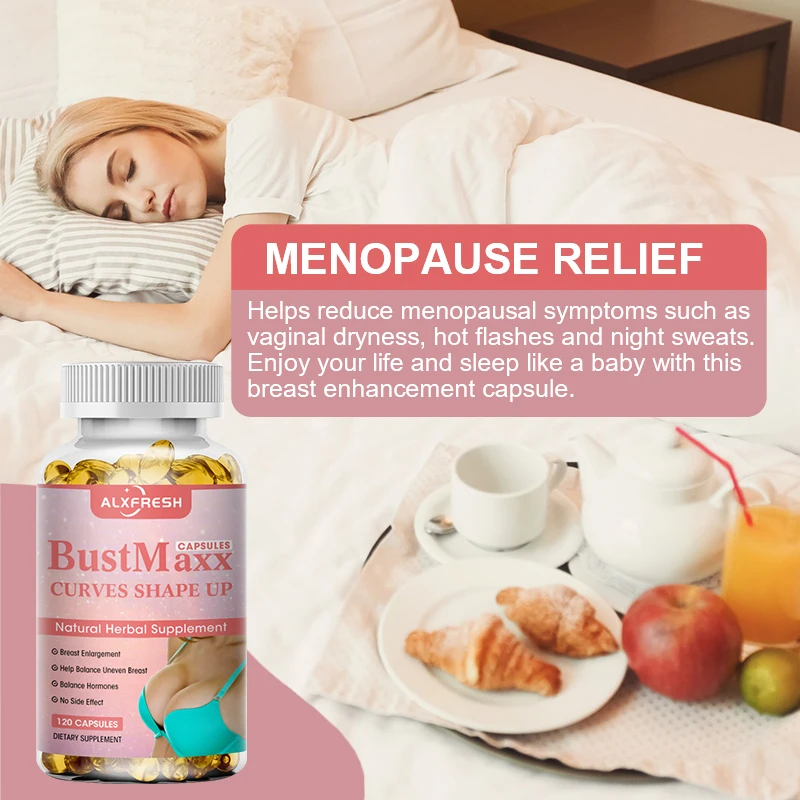 Breast Care Capsules , Hormone Regulation for Firming and Lifting All-Natural Ingredients