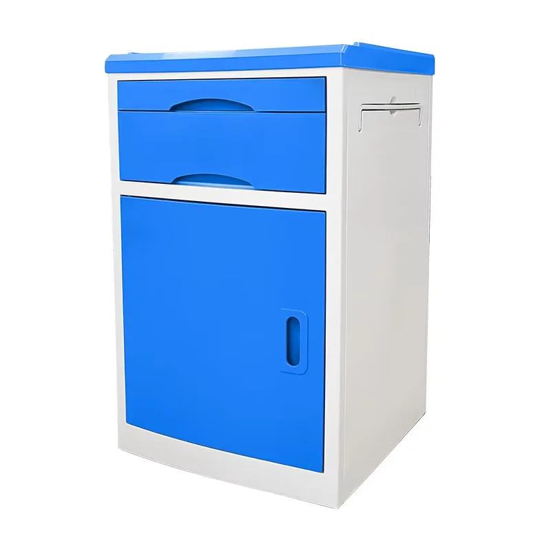 Multi-function casters ABS hospital storage bedside locker bedside cabinet