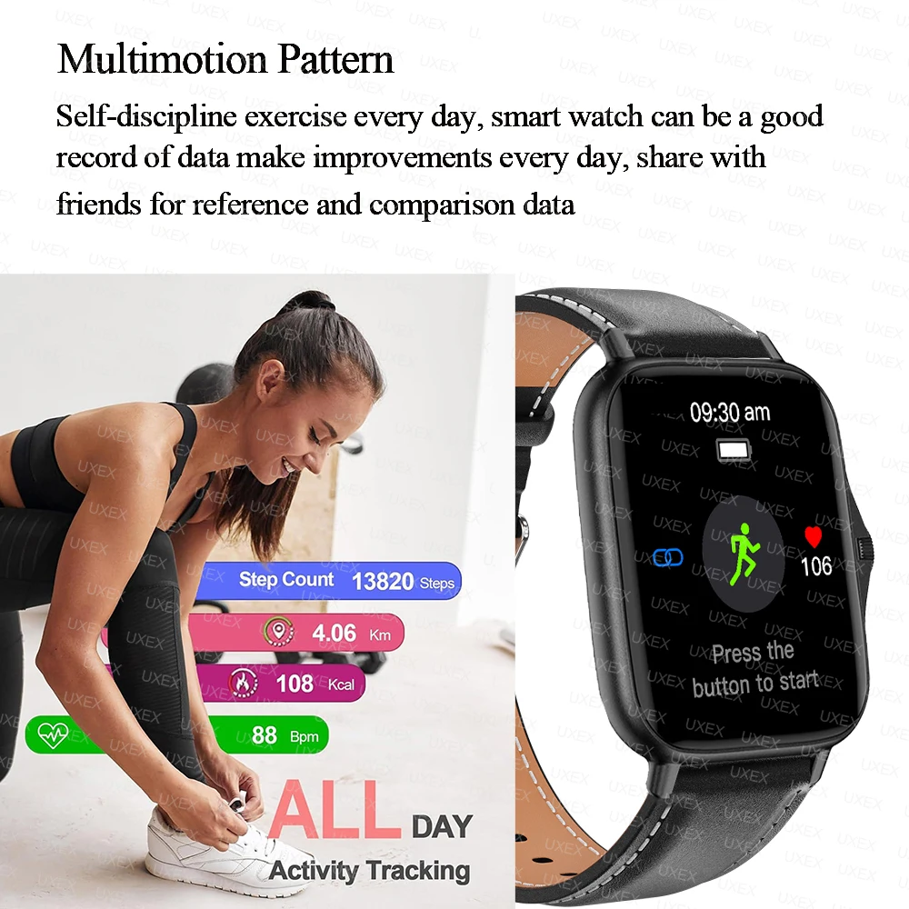 الرياضة الرجال 2026 الساعات الذكية اللياقة البدنية ساعة مراقبة القلب Smartwatch بلوتوث دعوة تشغيل الموسيقى 1.83 ''مفاجأة هدية الساعات