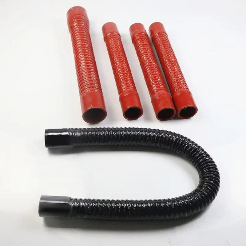 

All Size Universal Silicone Flexible Hose Air Intake Pipe Radiator Tube And Two Clamps High Pressure Temperature Rubber Joiner