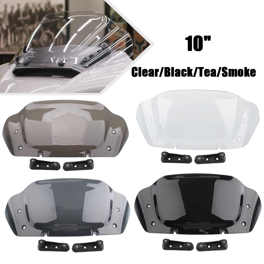 pare-brise-de-carenage-avant-de-moto-en-plastique-abs-10-pouces-adapte-aux-modeles-harley-cvo-street-glide-flhxse-2023-2024-plus-tard
