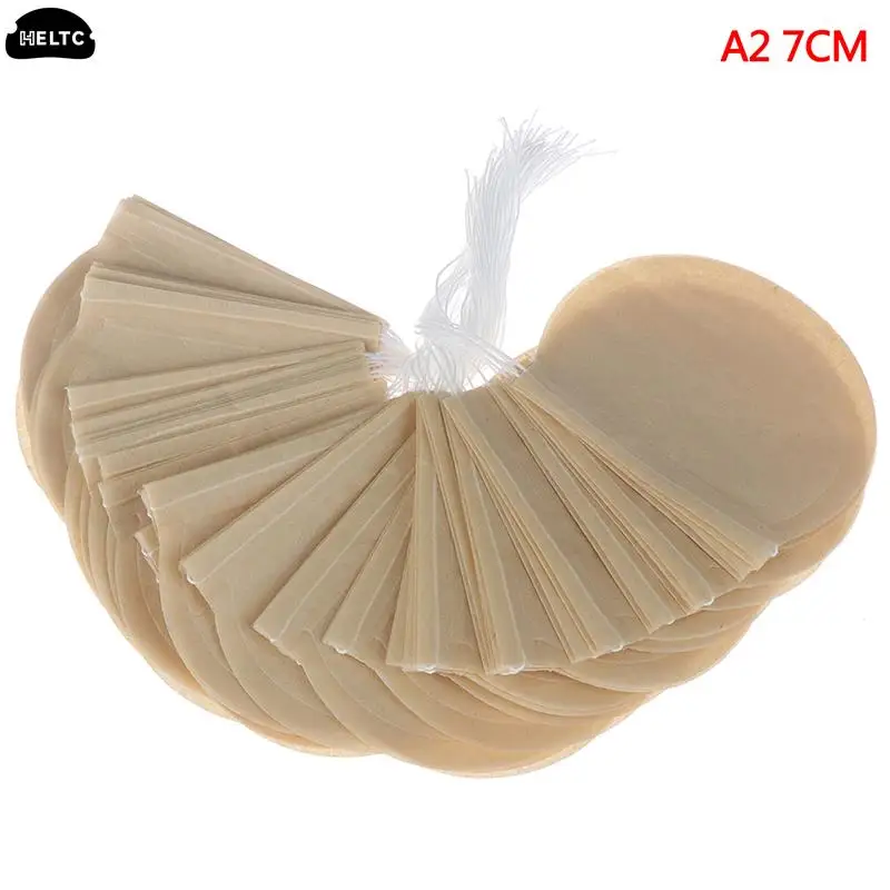 100PC/pack Disposable Tea Bag Filter Bags, Tea Infuser Filter Bags, Silk Thread Sealing Non-woven Spice Filter Bags Kitchen Tool