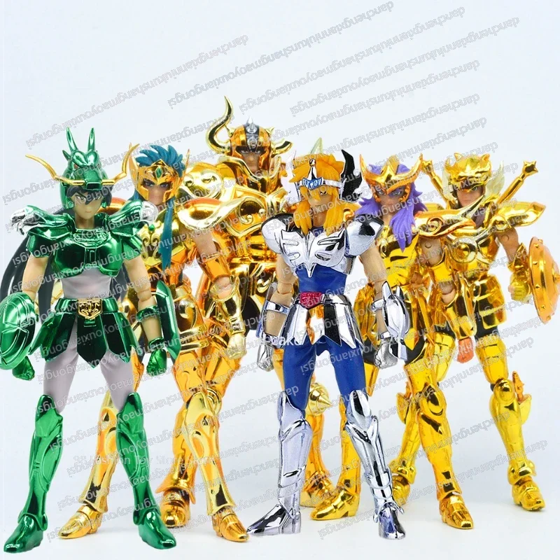 In Stock SG DDP Saint Seiya EX Mythical Cloth Swan/Aquarius/Scorpio/Libra/Taurus Purple Dragon with Object Action Figure Toy