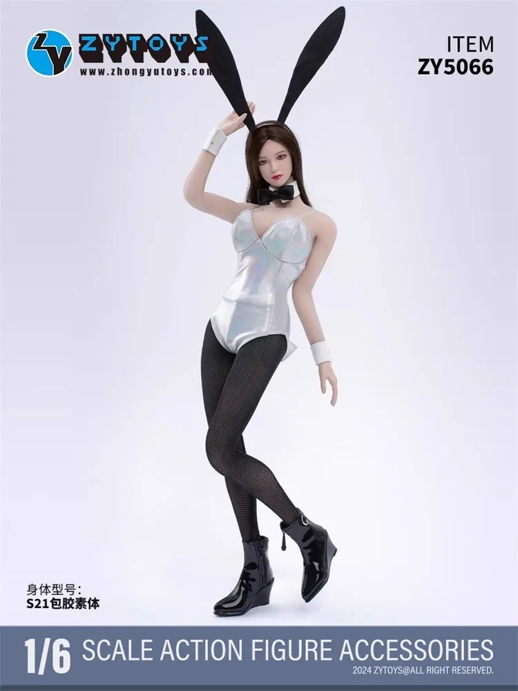 

ZYTOYS ZY5066 1/6 Soldier Bunny Girl Costume Clothes Set Fit 12'' Action Figure Model Toy In Stock