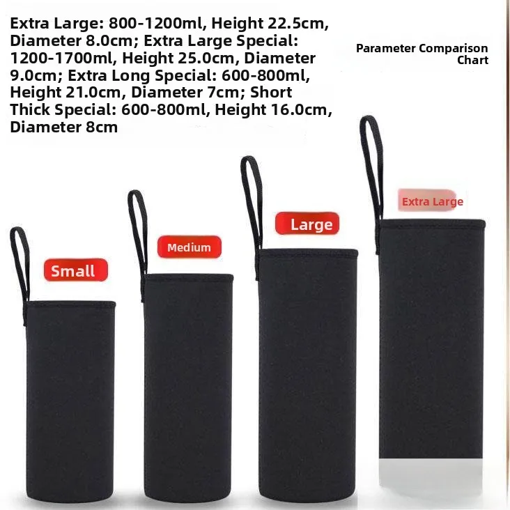 Universal Cup Cover Protection for Glass Cups with Hand Strap Insulation Heat Resistant Anti-Fall BEAUTISKY Dining Utensils