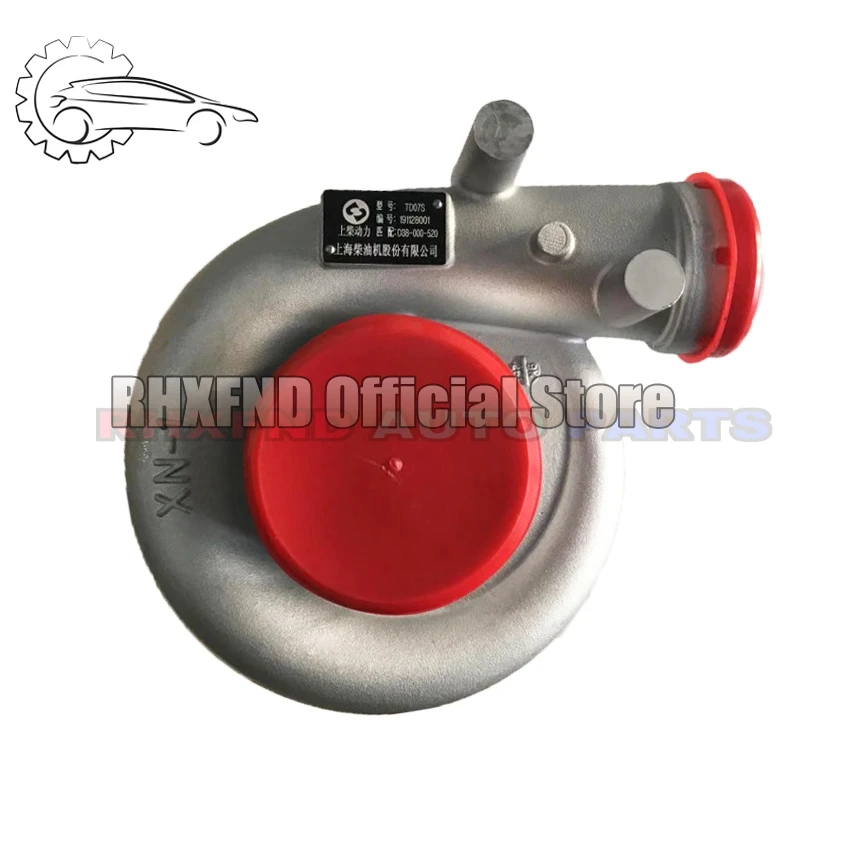 TD07S 191128001 Turbocharger D38-000-520+A 114 J85S Turbo PS12552 4110000454002 For X CMG