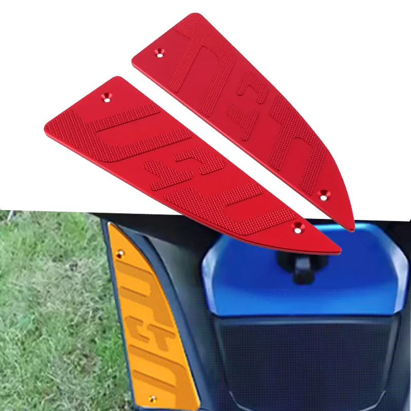 

Motorcycle modified aluminum alloy pedal anti-skid foot pad, CNC anti-skid waterproof pad