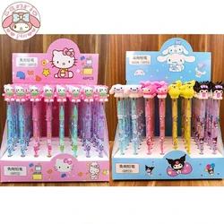 Sanrio 48 pz Matita Meccanica Carino Hello Kitty Matita Proiettile Senza Taglio Balck Studente di Cancelleria Scuola Primaria Strumenti di Wrinkle