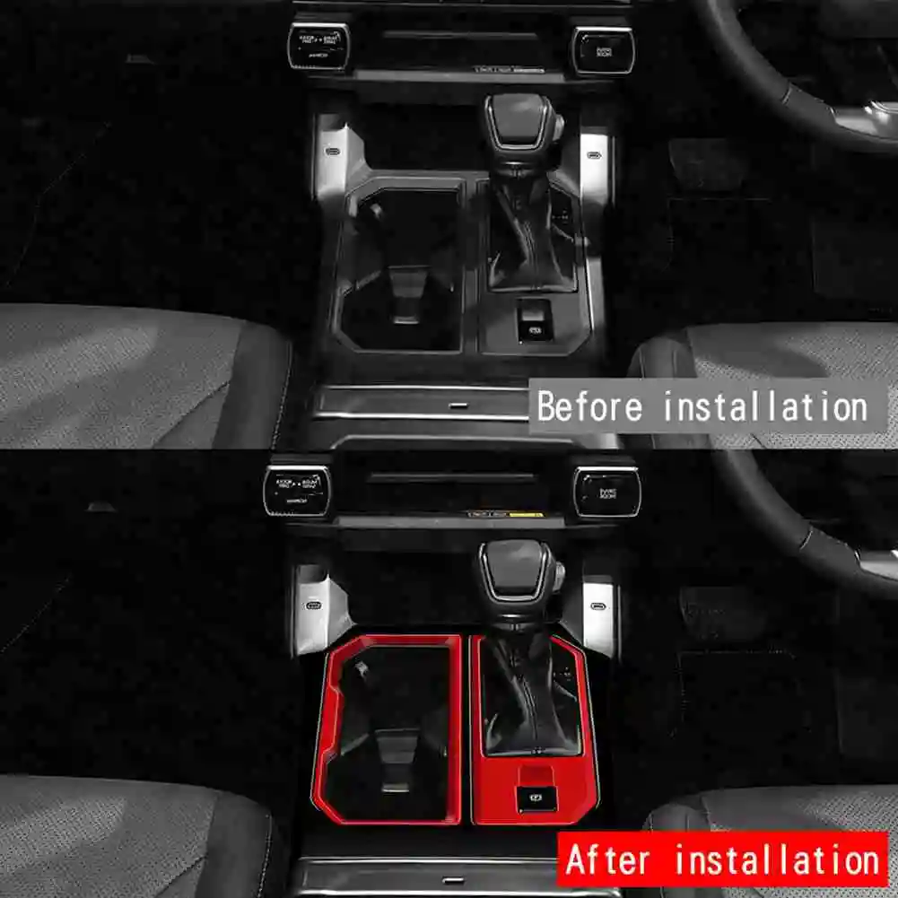 

Car Interior Accessories For Toyota RAV4 2026 RHD Gear Shift Panel Frame Trim Sticker Car Gear Shift Panel Replacement Part