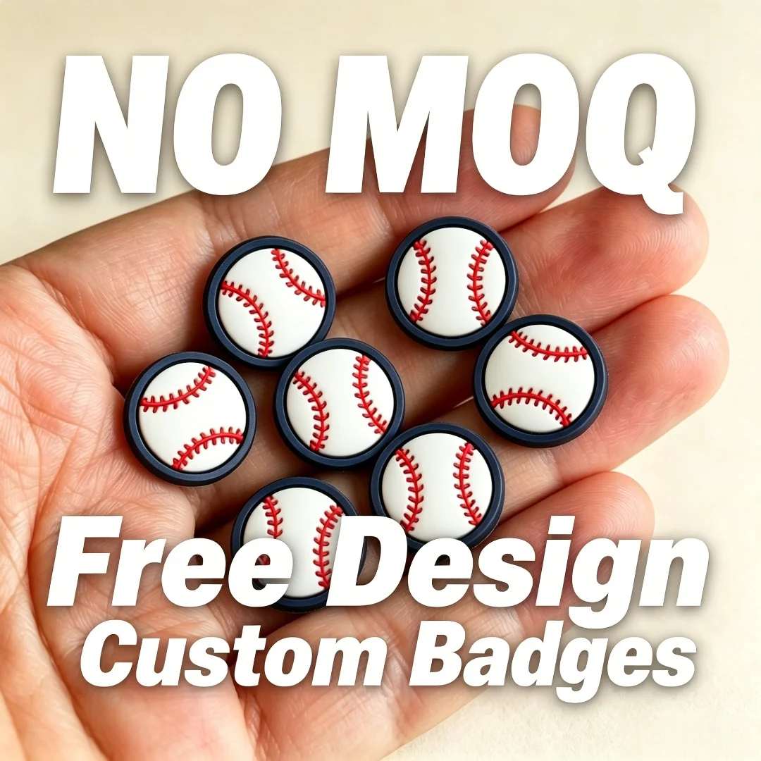 Custom Mini Baseball Metal Lapel Pin Sport Game Enamel Brooch Personalized Baseball Team Fan Souvenir Teen Decor Gift
