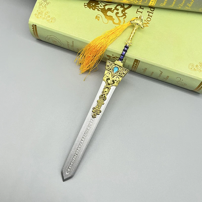 

21cm Royal Greatsword Game Merchandise 1:6 Metal Weapon Model Keychain Home Ornament Crafts Collection Equipment Accessories Toy