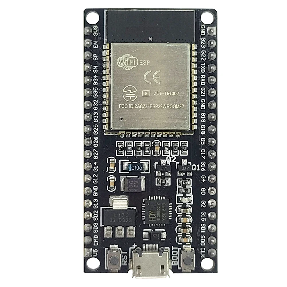 CH9102X ESP32 Development Board 2.4G Wifi BT BLE MCU Module for Internet of Things USB Micro Dual Core Low Power ESPWROOM-32