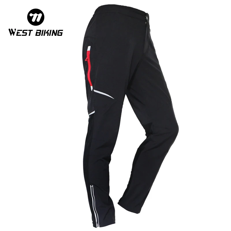 

WEST BIKING 2022 Cycling Pants Spring Summer Outdoor Sports Pants Multifunction Bike Pants Quick Drying Reflective Bicycle Pants