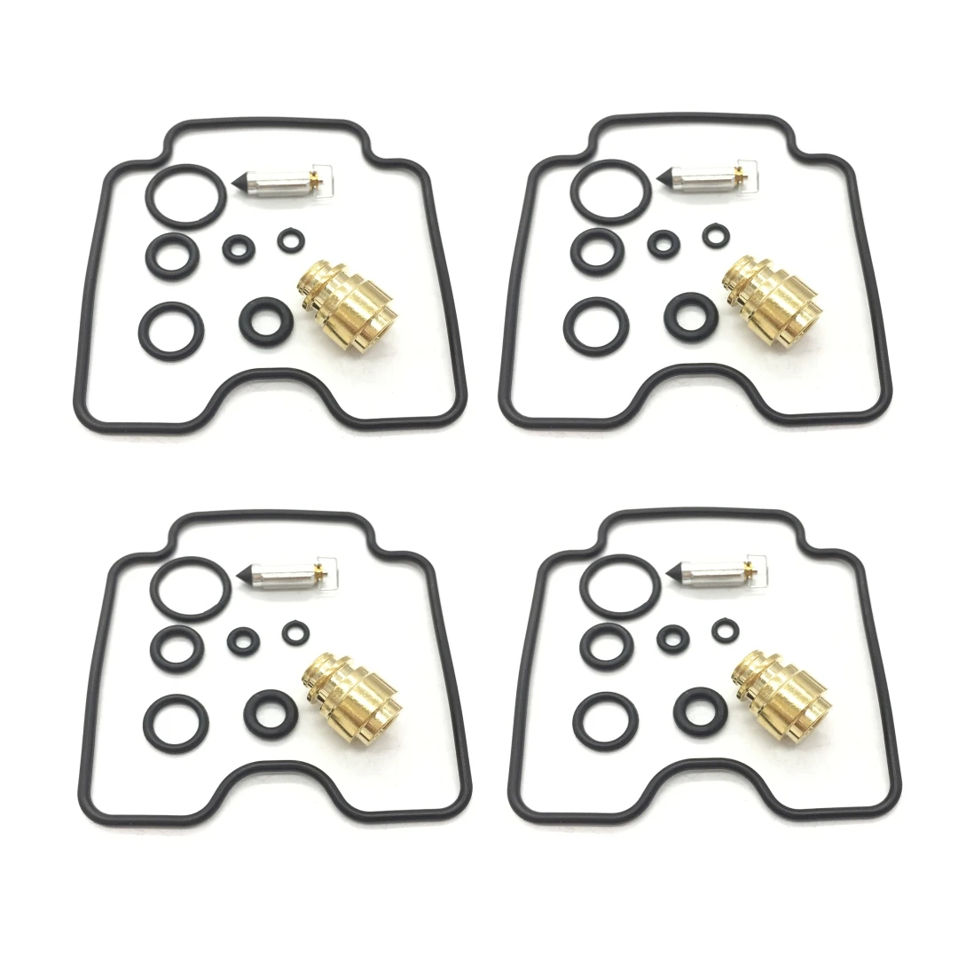 【 Store!!】 4 X Carburetor Carb Rebuild Repair Kits Fit For FZS600 FZS 600 Fazer 1998-2003