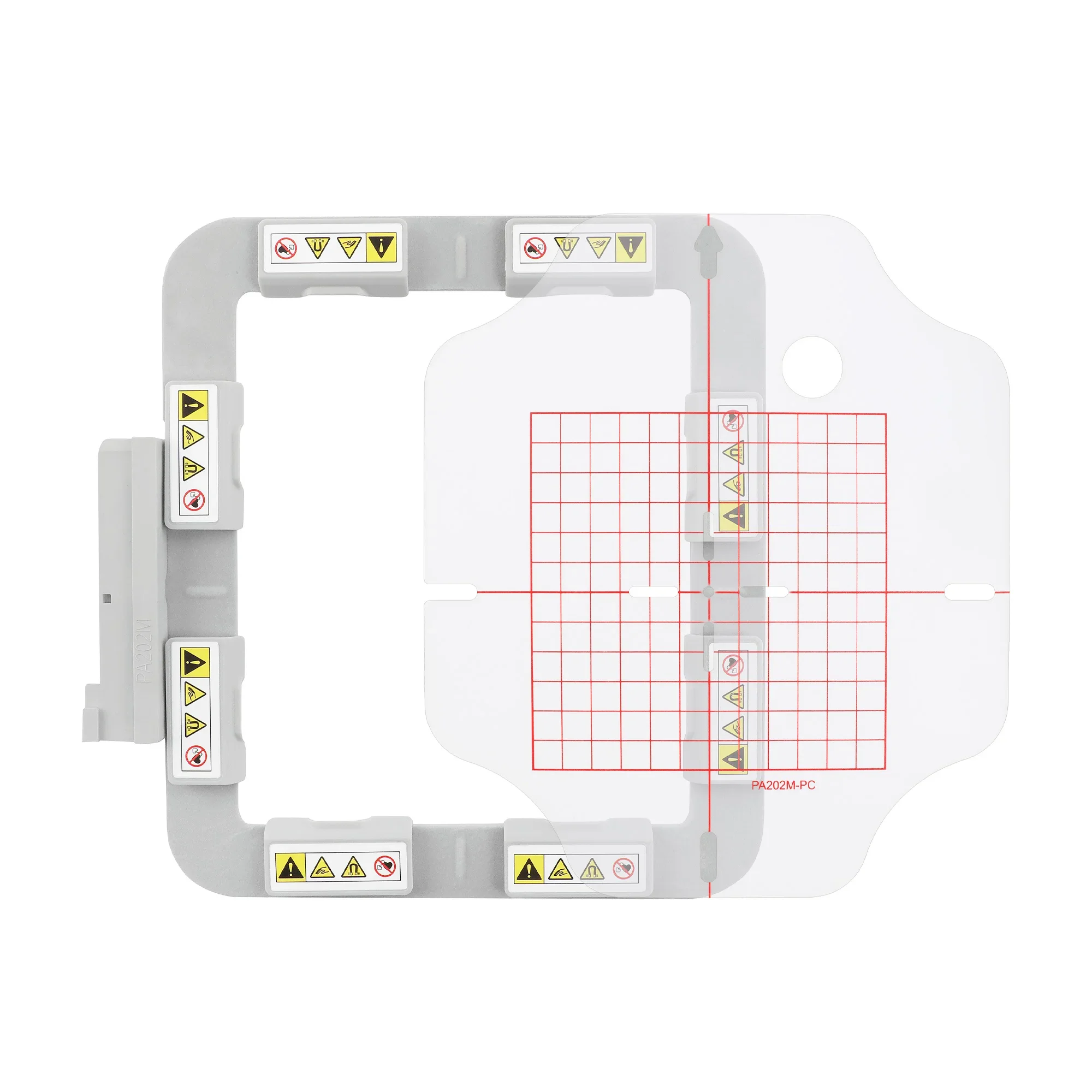 

Magnetic Embroidery Hoop (Long-bar Magnets) for Husqvarna Viking Designer Diamond Ruby Topaz etc. Pfaff Creative Embroidery