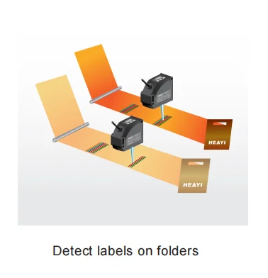 High-Precision Robust Color Detection System EB-WC4 Industrial Automatic Intelligent Optical Distance Sensor 24V for Efficient