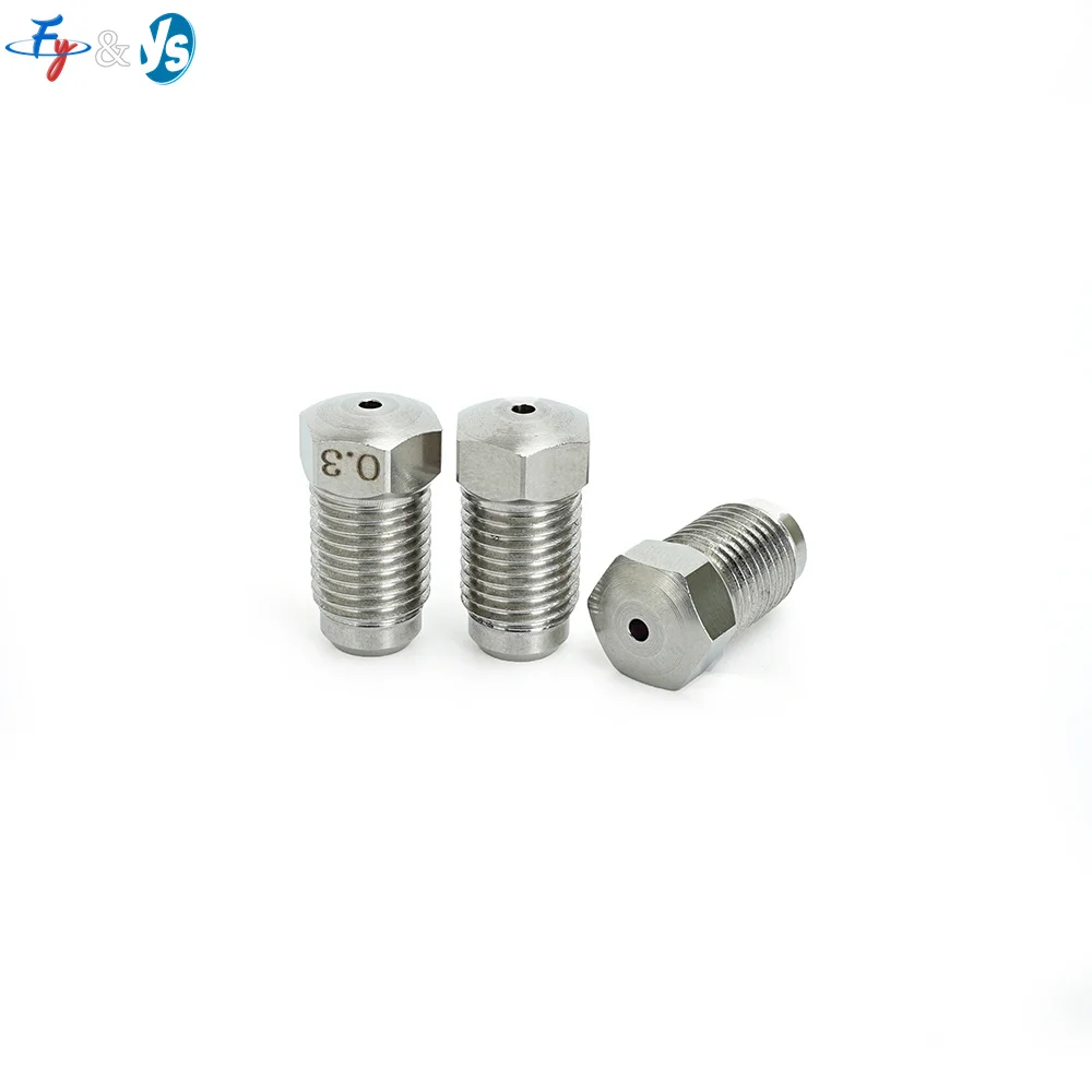Thread 3/8 UHP Hydro Jetting Nozzle Industrial High Pressure Cleaning Blasting Spray Nozzle for Waterjet Washer Cleaner