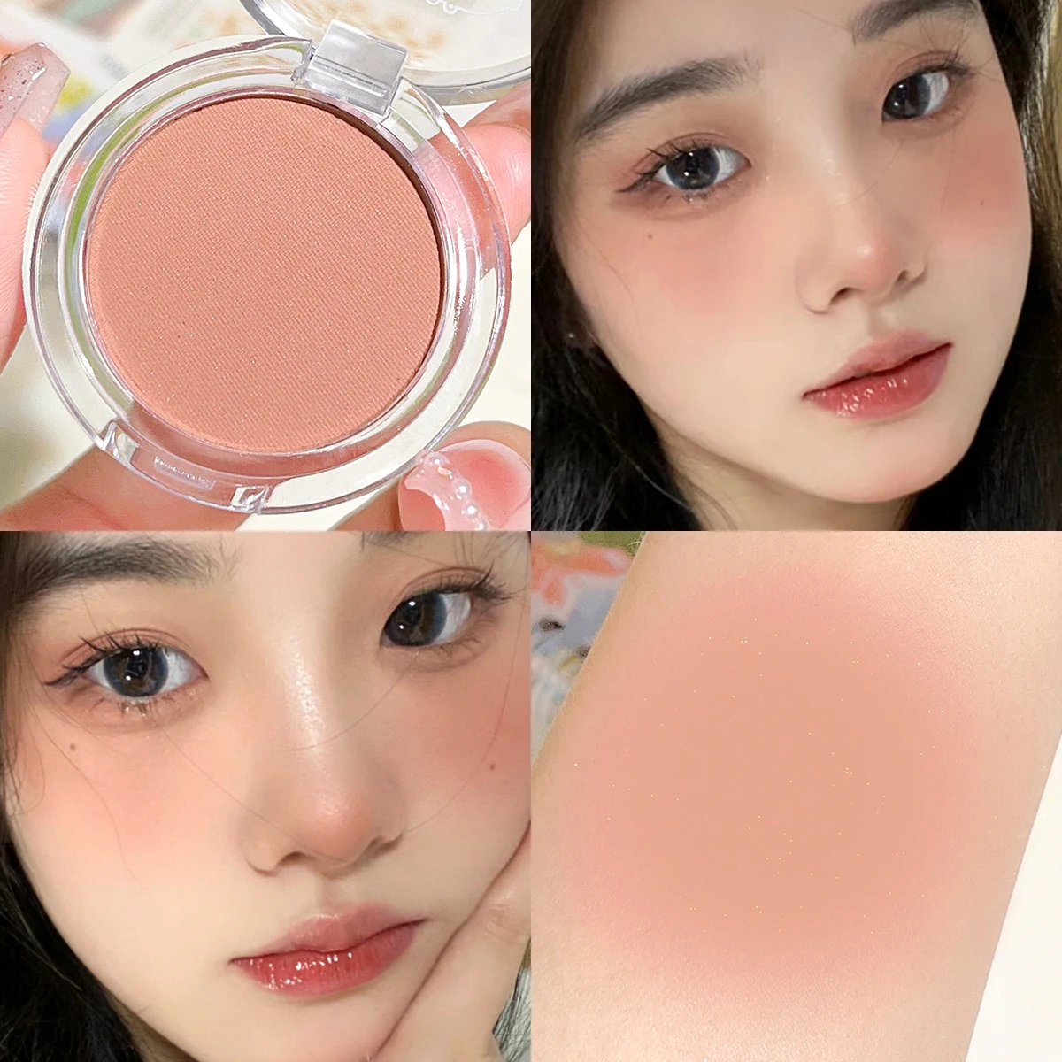 HISYI monochrome blush whitening matte cosmetics vitality girl