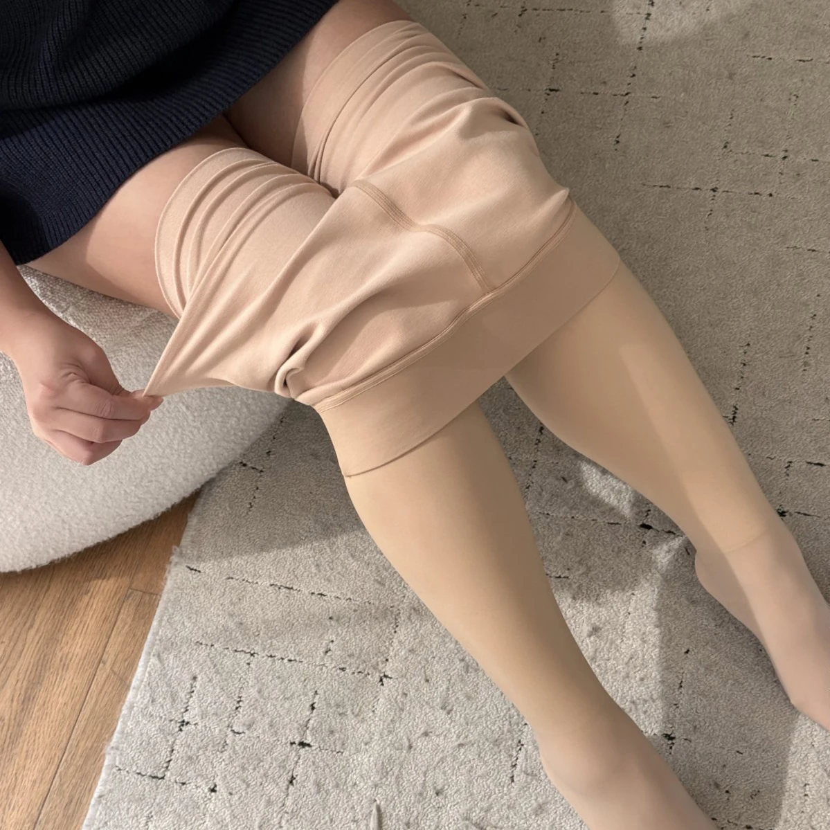 

Fashion Plus Size Women's Tights Premium Winter 2600D Fleece Thermal Stockings High Stretch Thick Warmth Pantyhose Slim Leggings