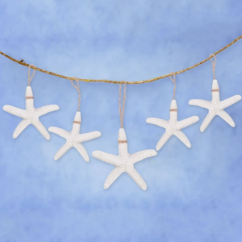 60 Pieces Creamy-White Pencil Finger Starfish For Wedding Decor, Home Decor And Craft Project