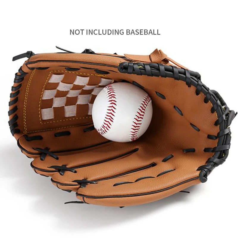 AF93-спортивные 2-цветные бейсбольные перчатки для софтбола для правой руки для поезда для взрослых