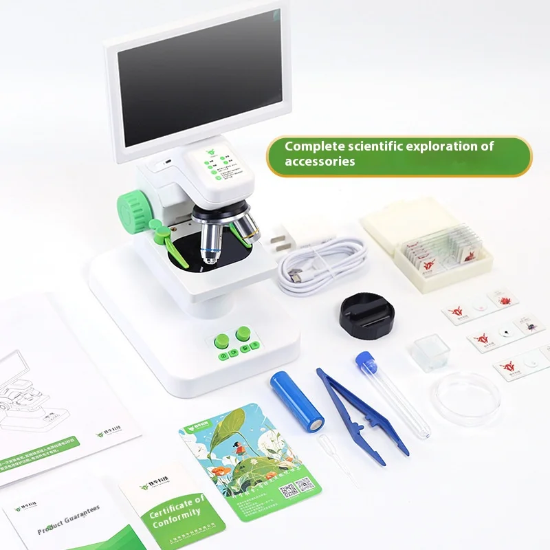 Microscopio de conexión Wifi especializado para la enseñanza de popularización científica infantil