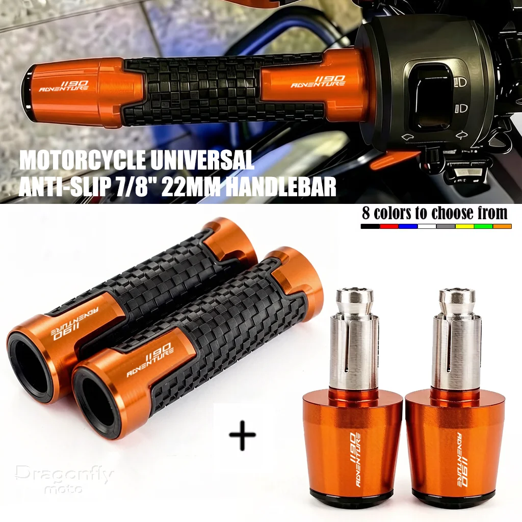 

Для мотоциклов DUKE390, DUKE790, ADV, Duke 125, 200, 250, 690, 890, 1190, RC 1290 Adventure: руль CNC, ручки и заглушки руля