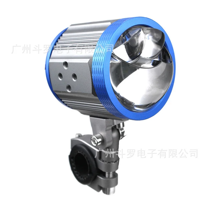 

Яркий двухцветный прожектор для мотоцикла мощностью 100 Вт, желто-белый интегрированный светодиодный прожектор для автомобиля, модифицированный прожектор