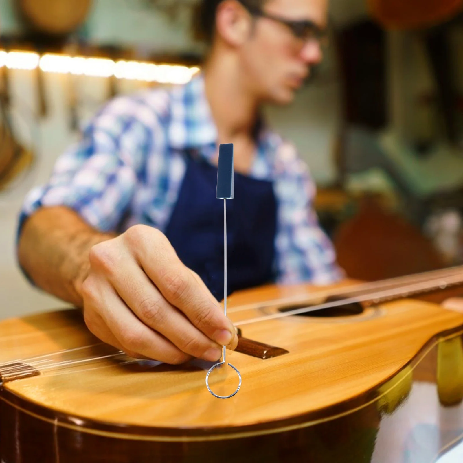 

Professional Piano Tuner Kit Wrench Mute Strip Felt Washer Ergonomic Design Multiple Jobs Piano Tuning Kit Rubber Mute