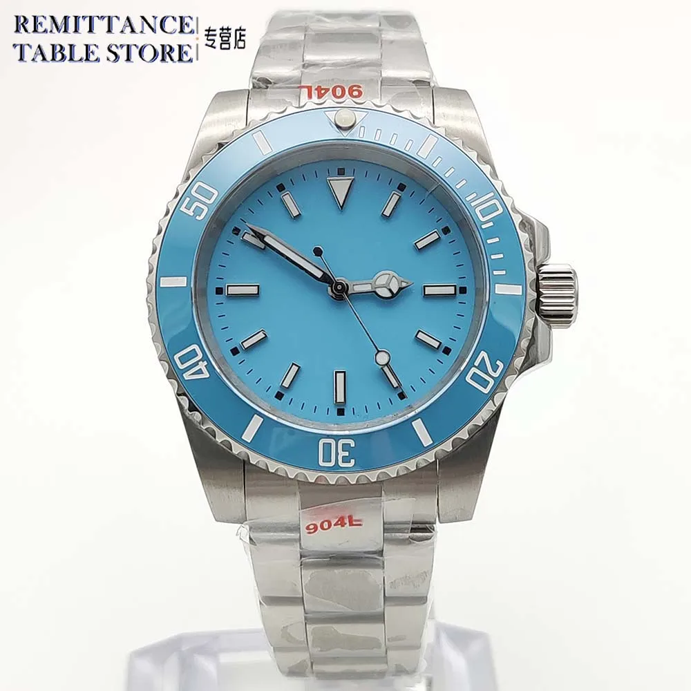 Men's NH35 Watch Sapphire Mirror Stainless Steel Waterproof Case Automatic Mechanical Watch Men's Fashion Watch Gifts