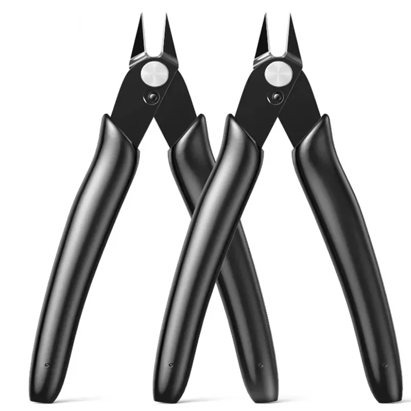 Hair Extension Pliers Keratin Bonding Cutter Pliers with Straight Stainless Steel Hand Pruner Pruning Shear Blades