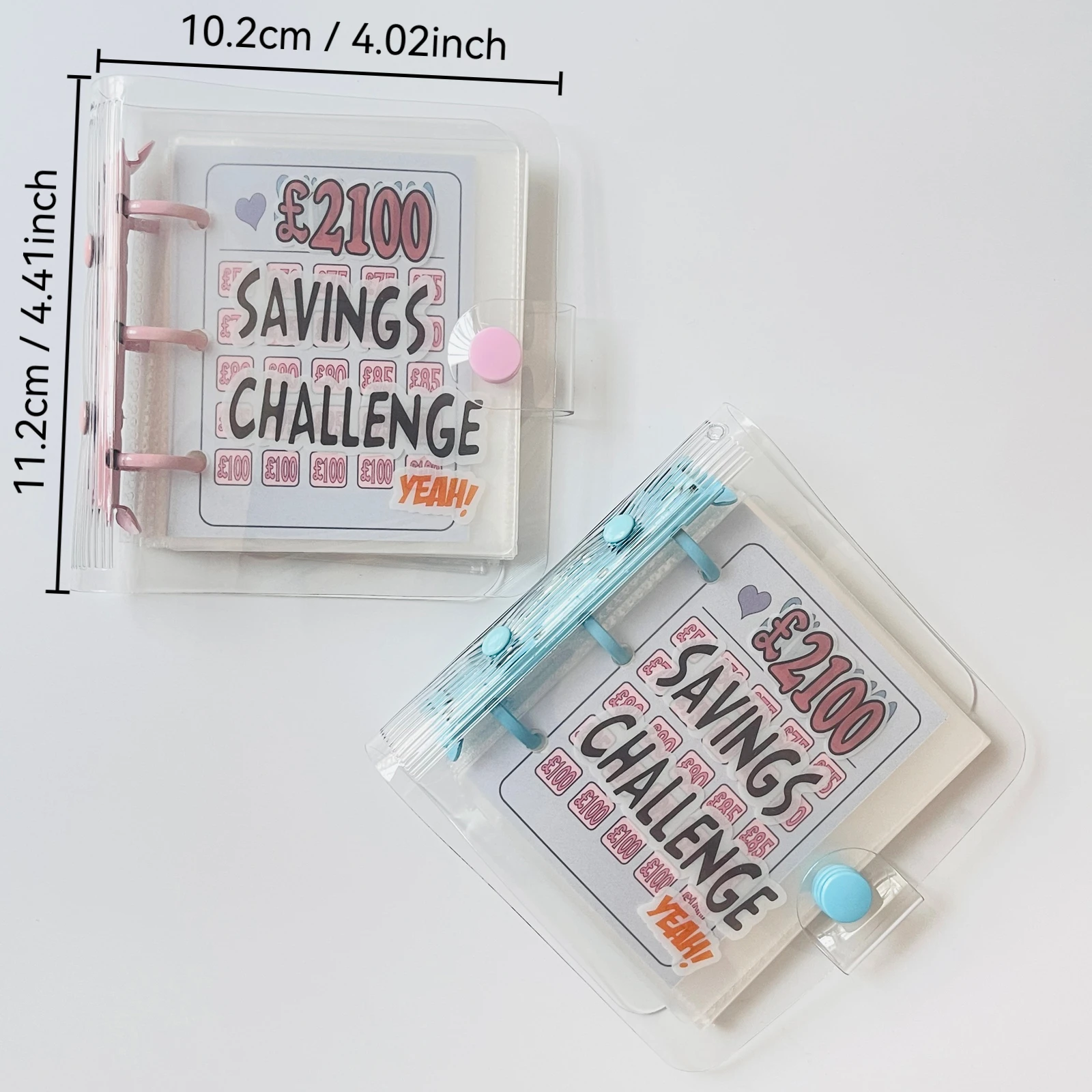 £1000 GBP Savings Challenge Binder, Money Saving Binder, Savings Challenges Book With Envelopes, Envelope Savings Challenge