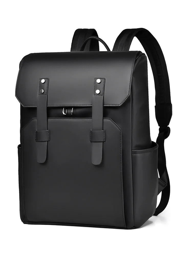 new-style-fashionable-men's-double-shoulder-bag-casual-large-capacity-computer-backpack-simple-short-distance-travel-backpack