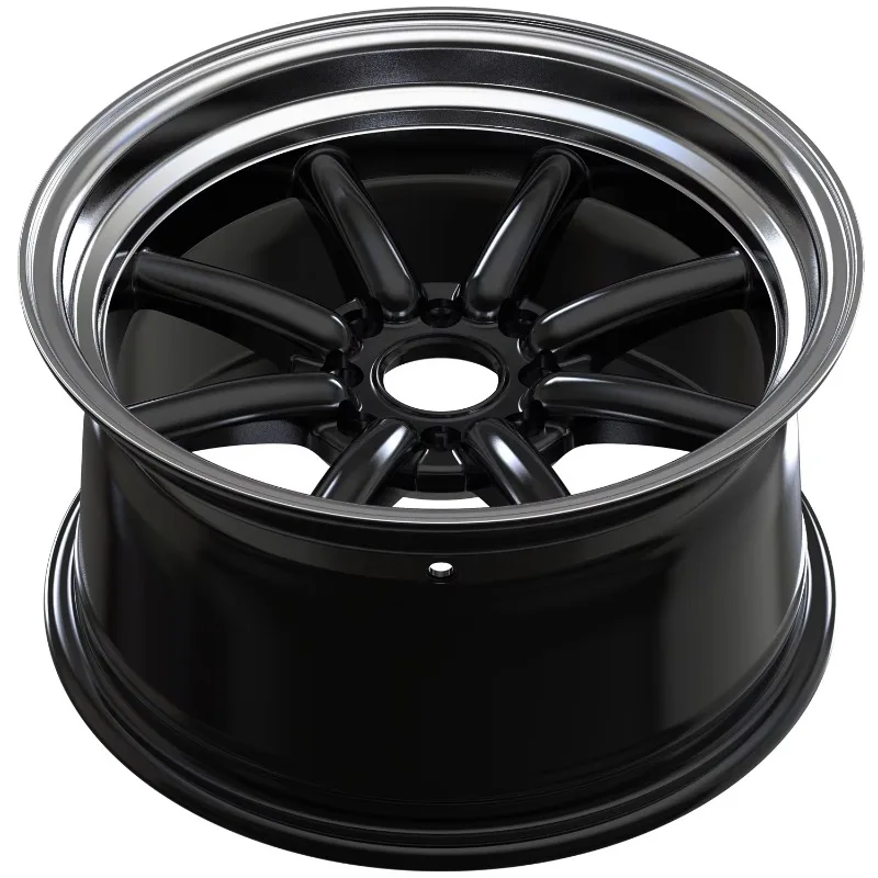 15 Inch 8 Hole High Strength Cast Aluminum Alloy Wheels, Top Grade Vehicle Upgrade Rims